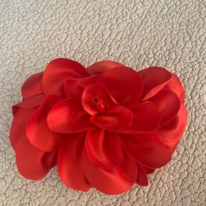 Elegant Red Rose SONDRA ROBERTS clutch
